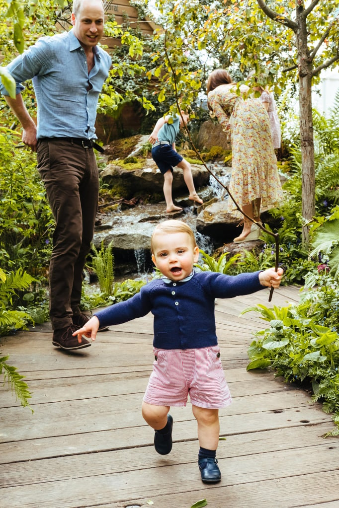 prince louis walking