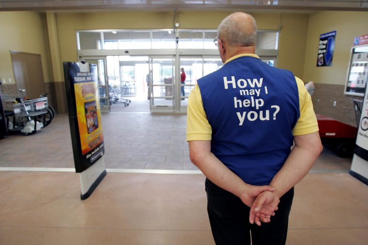 walmart greeter