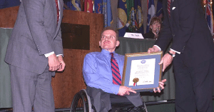 Daniel Philbin, son of Regis Philbin, receives federal recognition for his work