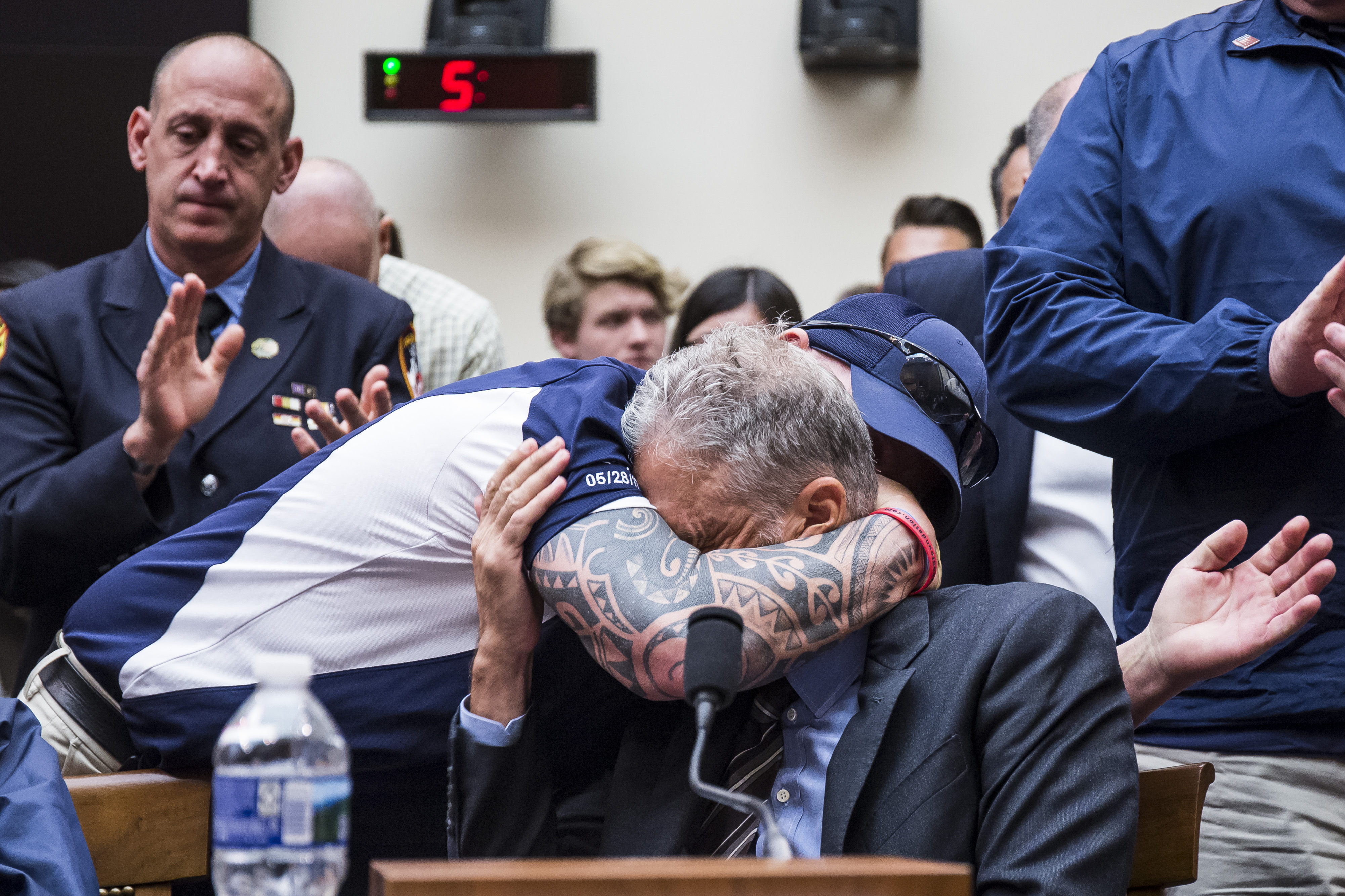 Jon Stewart addresses Congress