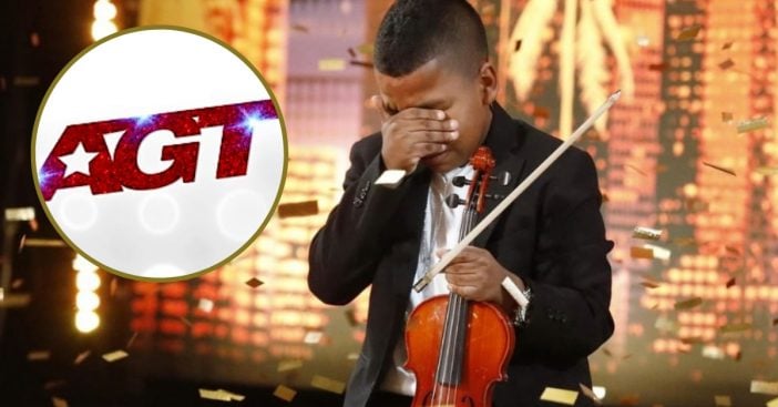Young violinist wows crowd on Americas Got Talent