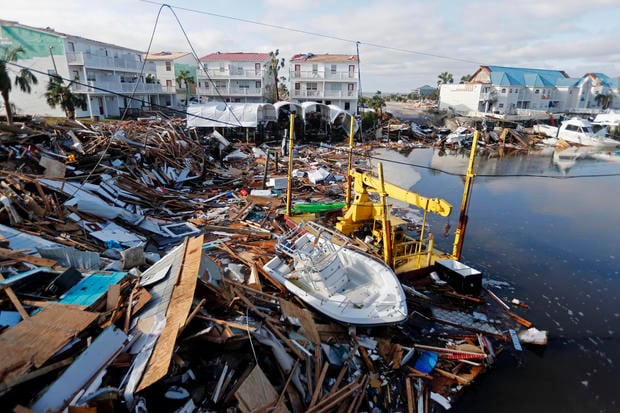 Aftermath of Hurricane Michael 