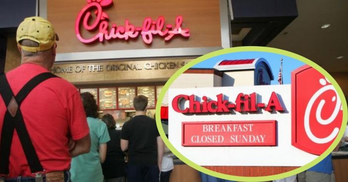 chick fil a closed on sundays successful