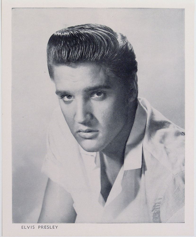 elvis presley in the 1950s