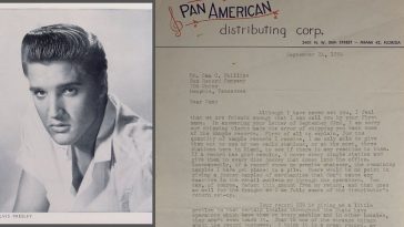 elvis presley letters