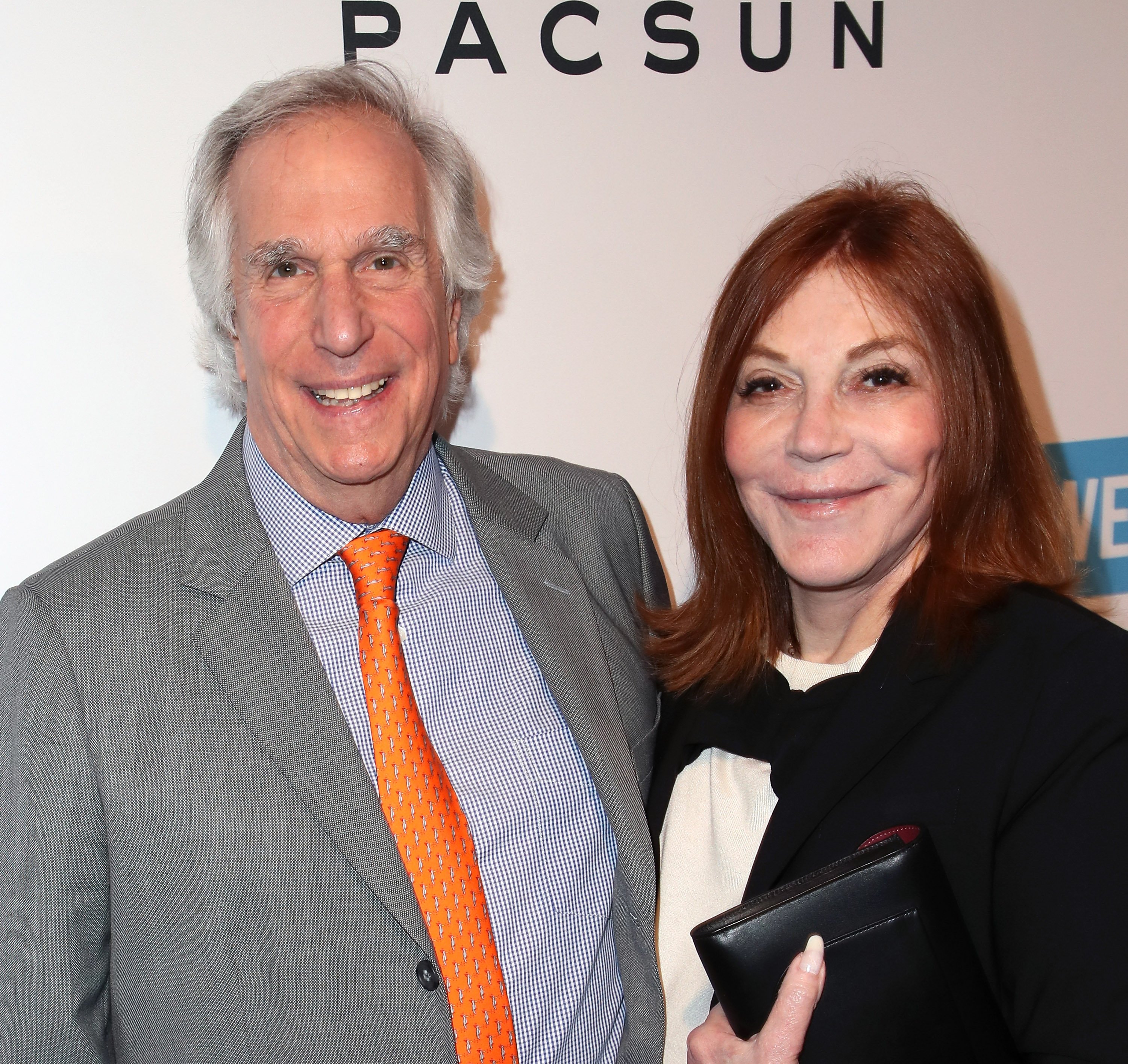 Henry Winkler and his wife