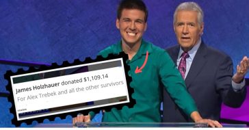 james holzhauer donates to cancer research in alex trebek's name
