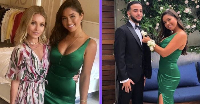 kelly ripa's daughter lola goes to prom