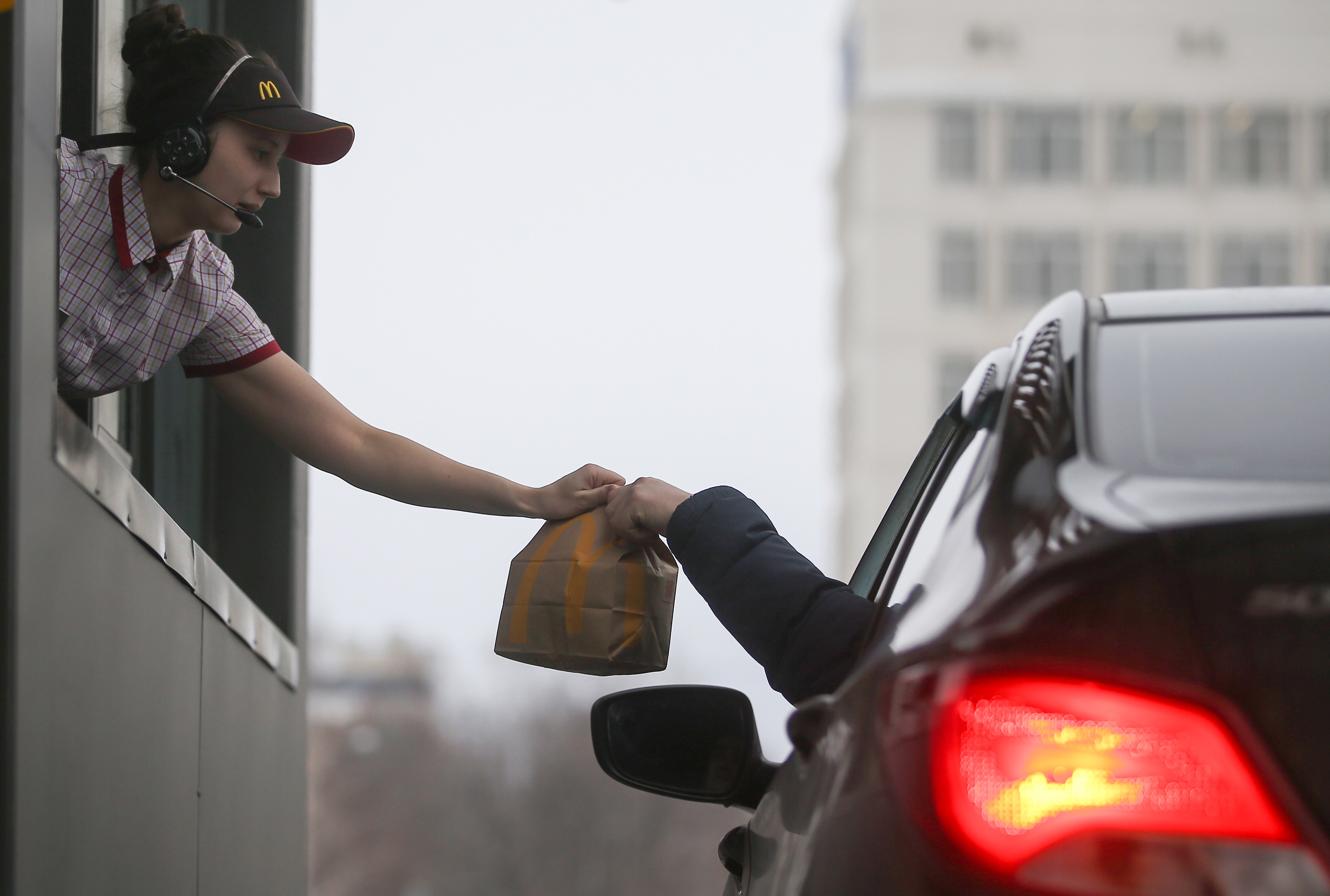 McDonald's drive-thru