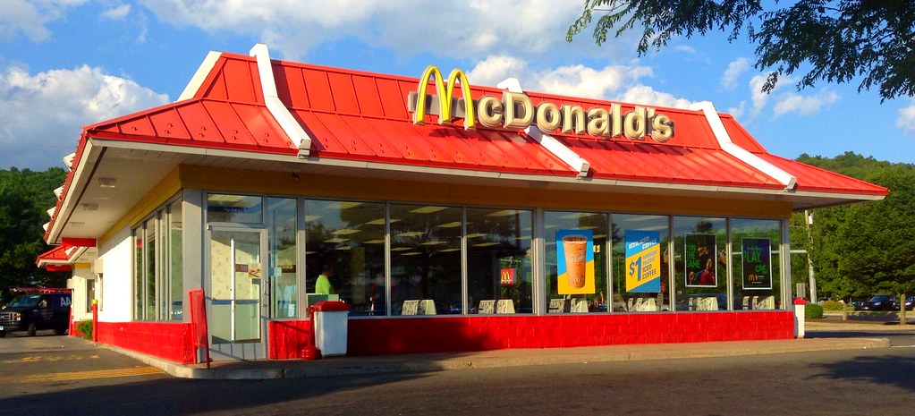McDonald's storefront