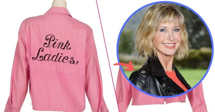 olivia newton-john auctioning off grease costumes