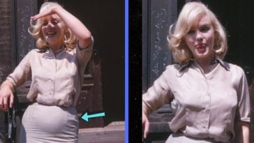 rare photos of an alleged pregnant marilyn monroe