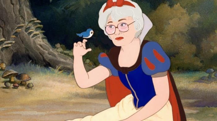 sophia snow white disney princess golden girls