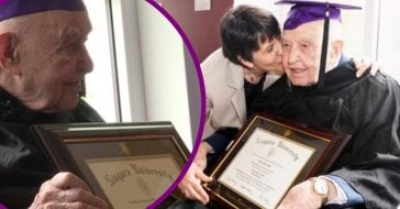 99-Year-Old WWII Veteran Finally Receives College Diploma