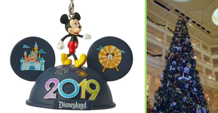 Disney released their new Christmas ornament collection