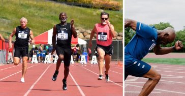 Meet the 71 year old runner who is breaking world records named Charles Allie