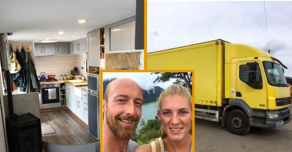 One Couple Created A Tiny Home From An Old Bread Truck