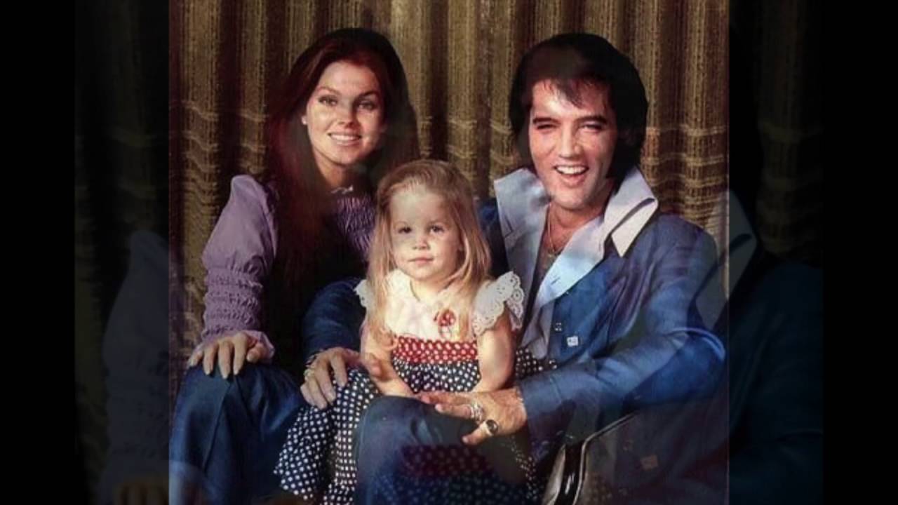 elvis presley priscilla presley and lisa marie presley