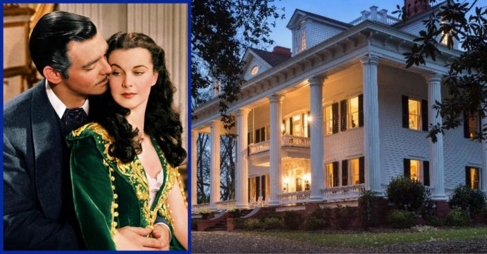 gone with the wind mansion up for auction