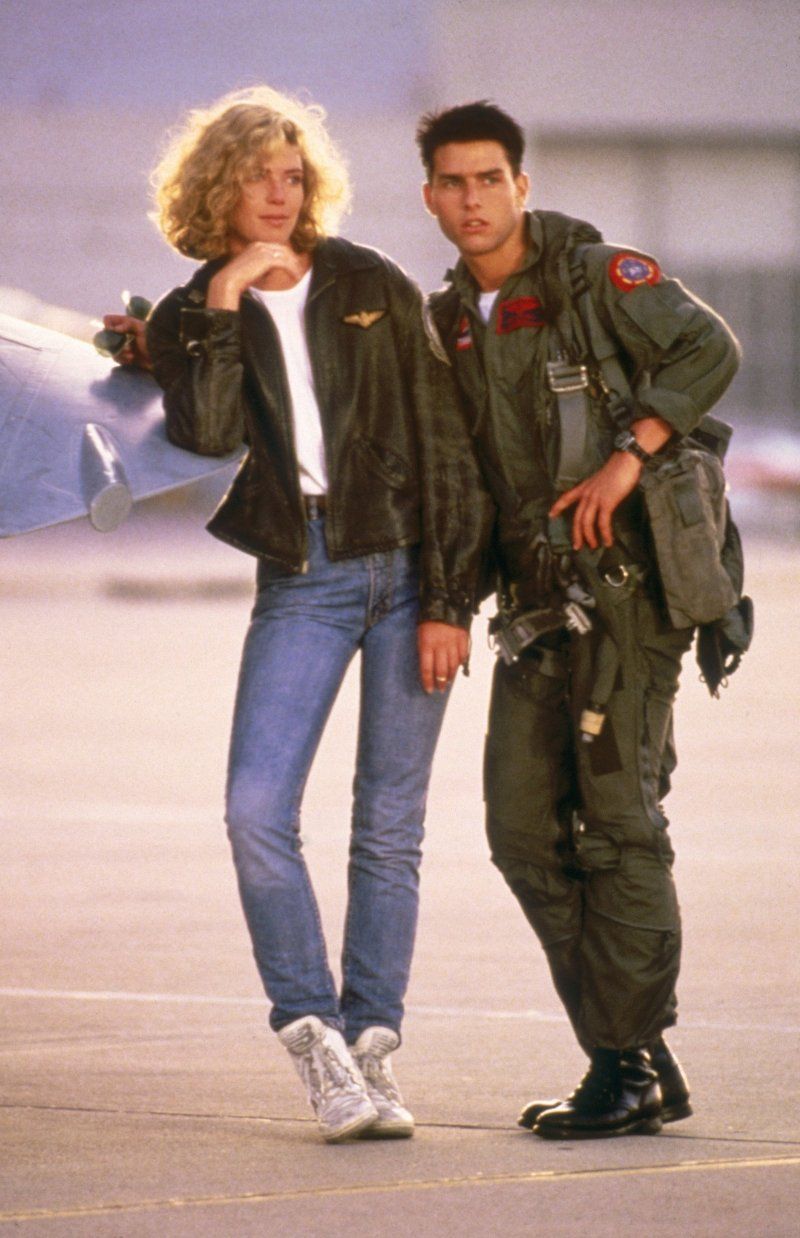 top gun charlie maverick tom cruise kelly mcgillis 