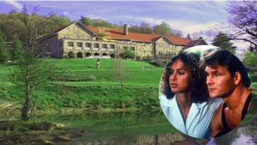 you can visit the mountain lodge where dirty dancing was filmed
