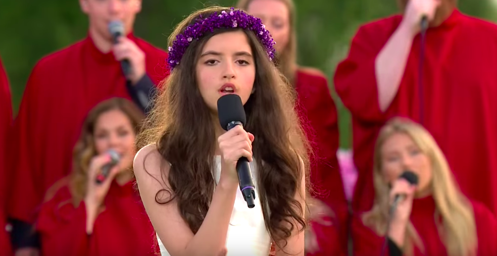 angelina jordan singing elvis it's now or never