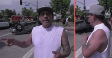 Actor Danny Trejo helped save a child and his mother and grandmother after a car accident