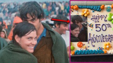 Couple Who Met At Woodstock '69 Celebrates 50th Anniversary With Surprise Cake