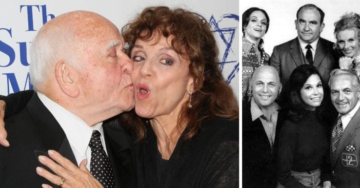 Former co star Ed Asner lends his support to Valerie Harper during cancer battle