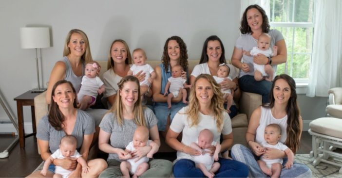 Nine Nurses Who Were Pregnant At The Same Time Have Given Birth