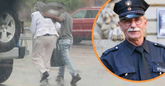 Officer Publicly Praises Teen Who Walks Senior Citizen To Their Car In The Rain