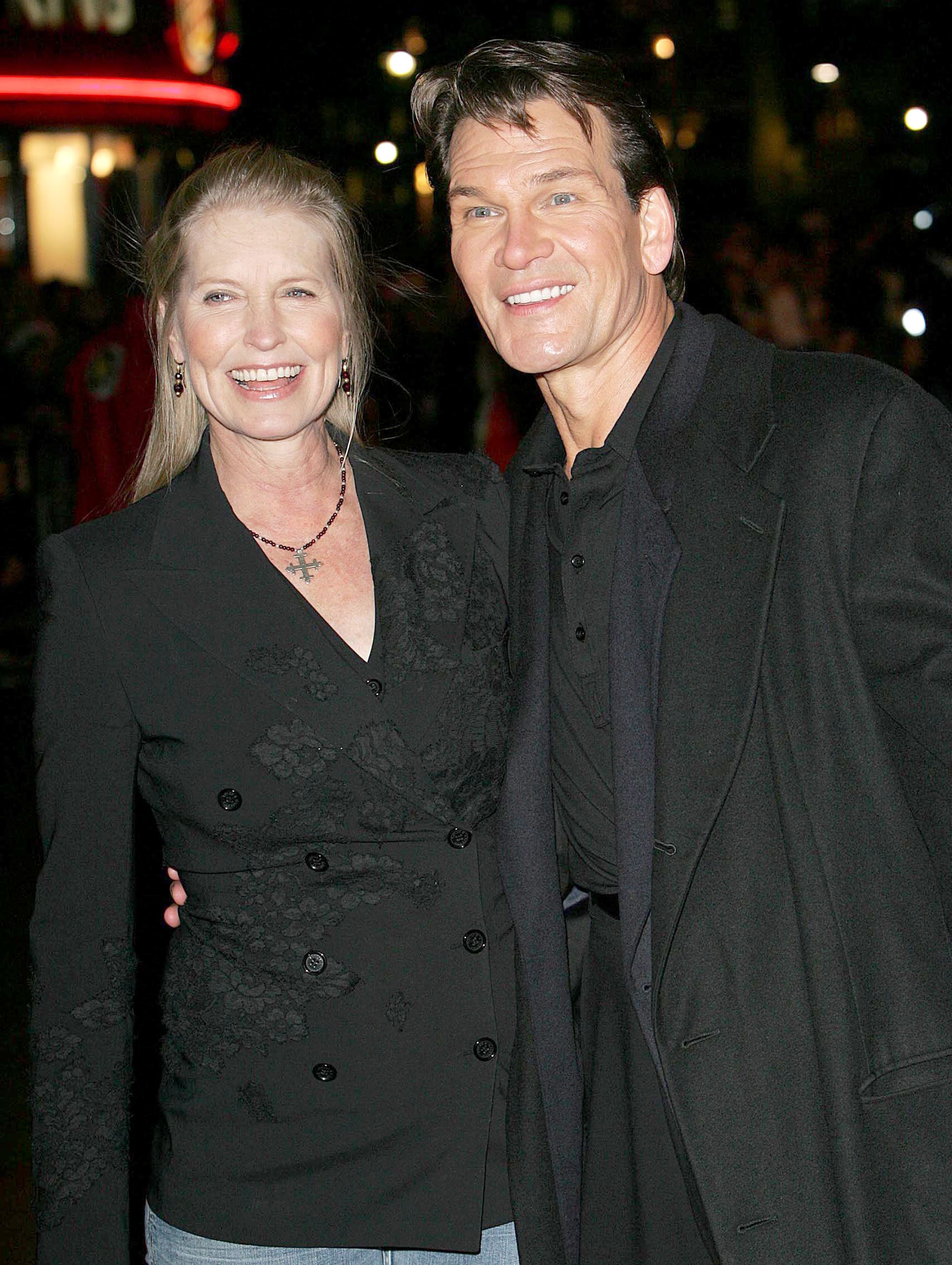 Patrick Swayze and Lisa Niemi 