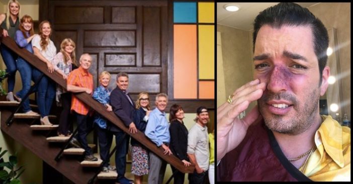 'Property Brothers' Star Jonathan Scott Shows Off _Broken Nose_ From 'A Very Brady Renovation' Promo