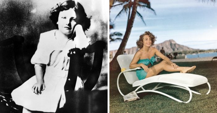 Rare photos of actress Joan Crawford over the years