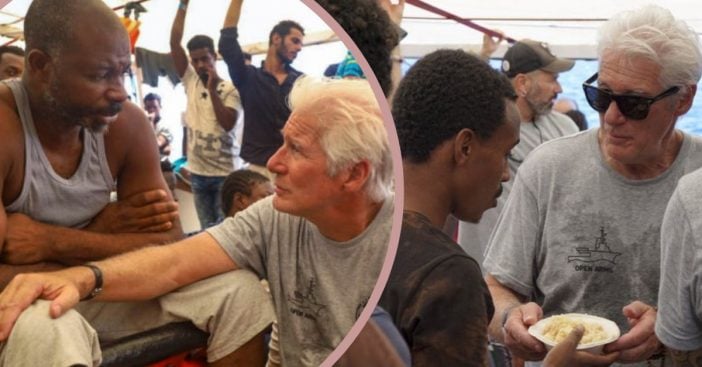Richard Gere Pauses Italy Vacation And Embarks On Humanitarian Mission