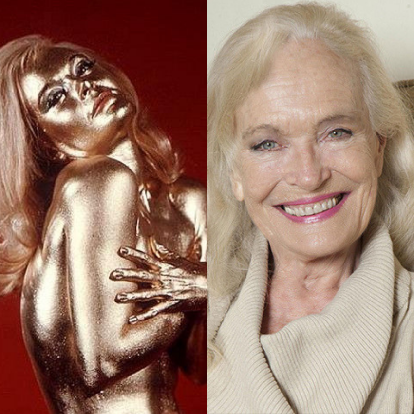 Shirley Eaton in Goldfinger and also more recently. 