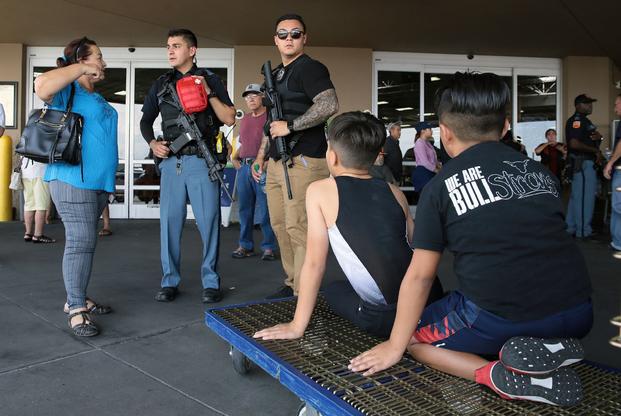 children carried to safety during el paso shooting