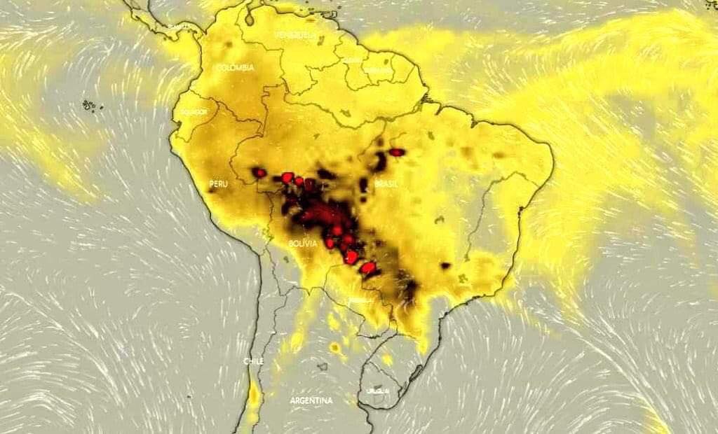 images of fires from space rainforest amazon brazil