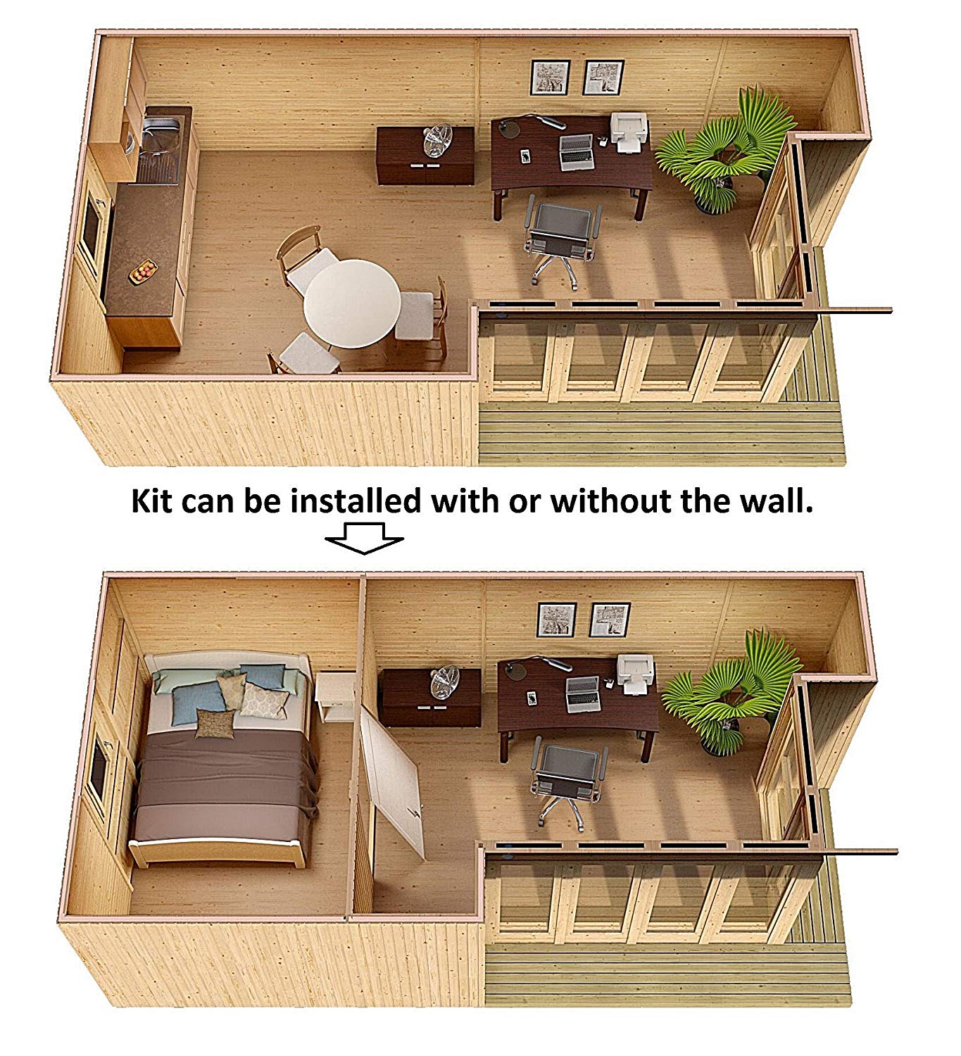 tiny home inside