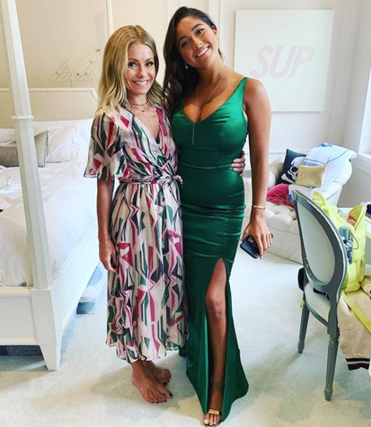 Kelly Ripa and Lola Consuelos