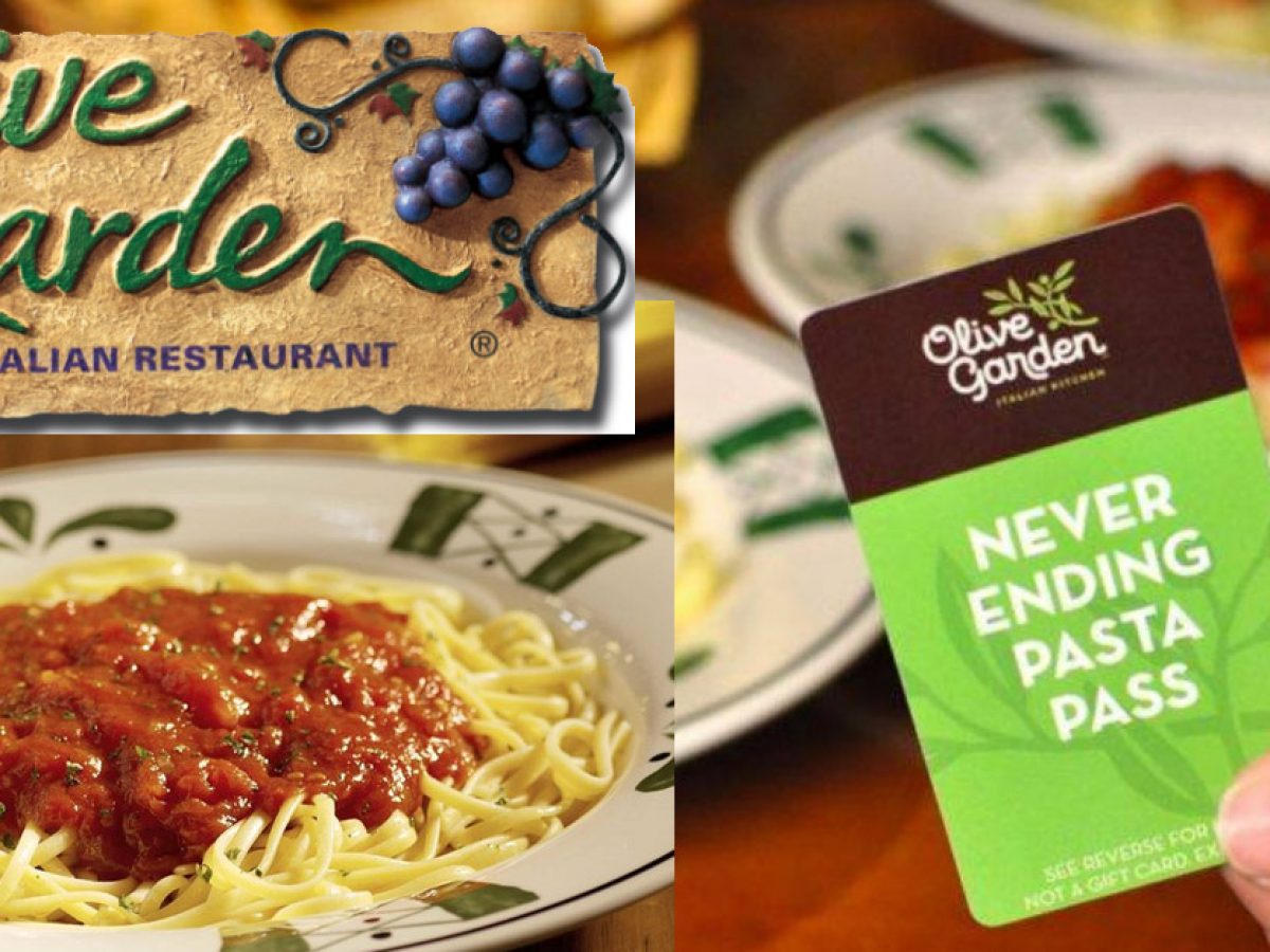 Olive Garden Now Has An Exclusive Lifetime Pasta Pass