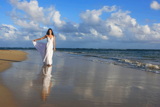 wearing white in the summer