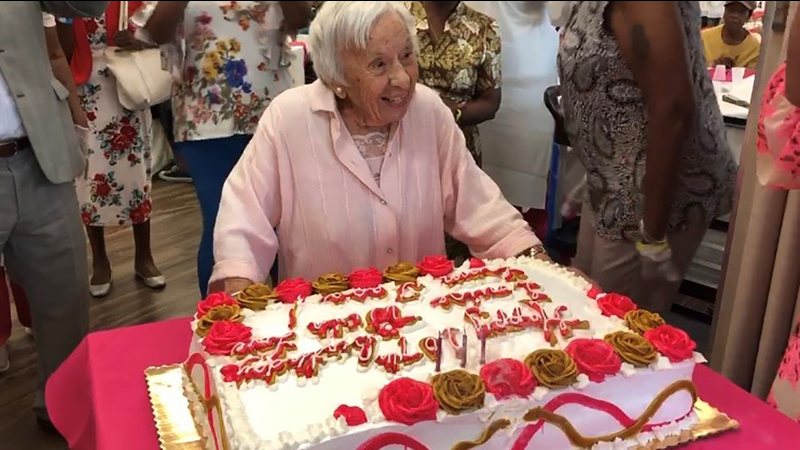 107-year-old woman shares secret to longevity