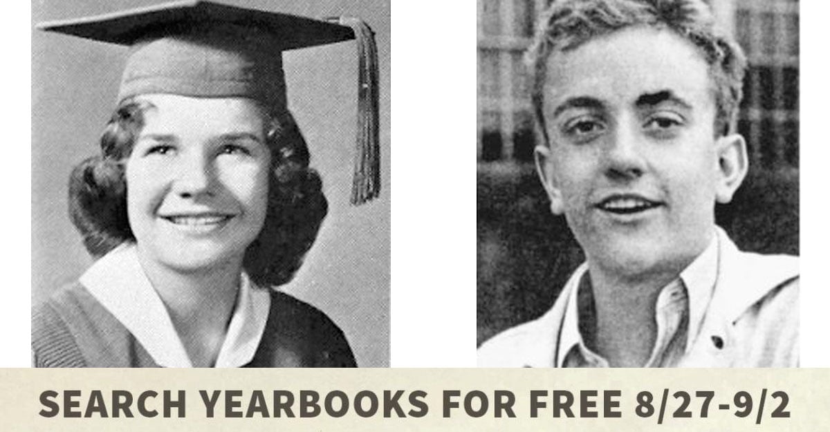 How You Can Search Through Ancestry's 400k Yearbooks For FREE