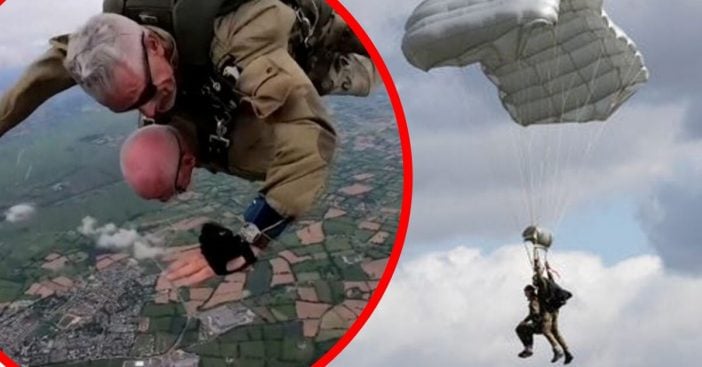 98-Year-Old D-Day Vet Plans To Parachute Until He's 100 Years Old