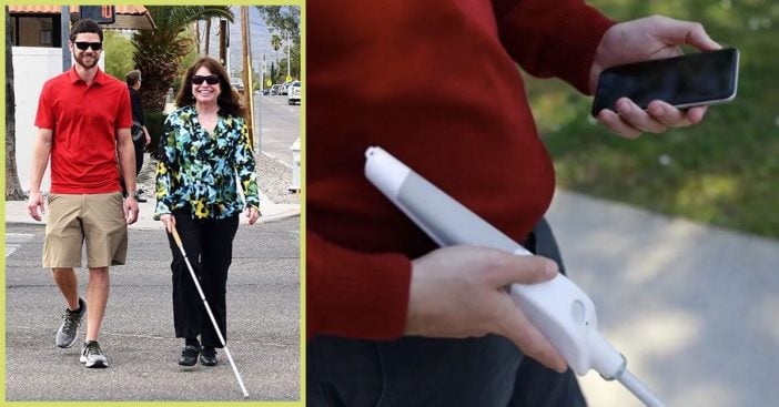 Blind Inventor Creates A _Smart Cane_ To Help The Visually Impaired Get Around Easier