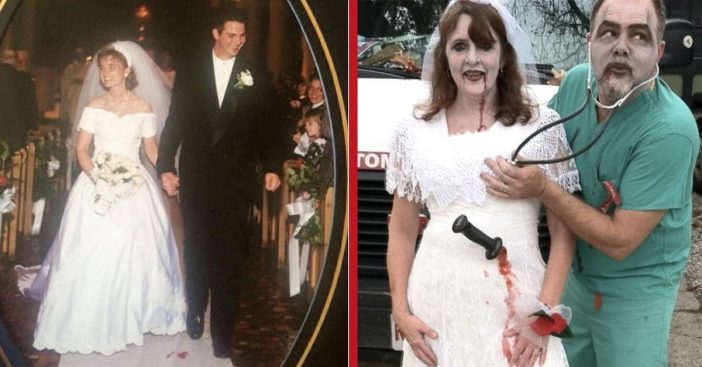 Brides Find The Perfect Way To Repurpose Their Wedding Gowns For Halloween