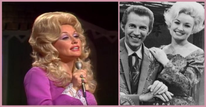 Dolly Parton singing "I Will Always Love You", formerly of Porter Wagoner's TV show.