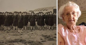 One of the last living female WWII veterans celebrates her 104th birthday