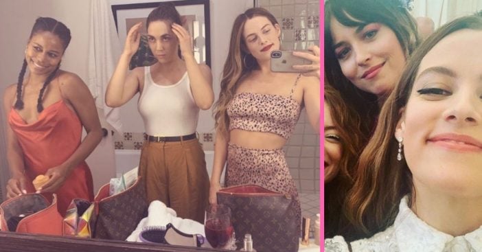 Riley Keough shares a photo of her girl band